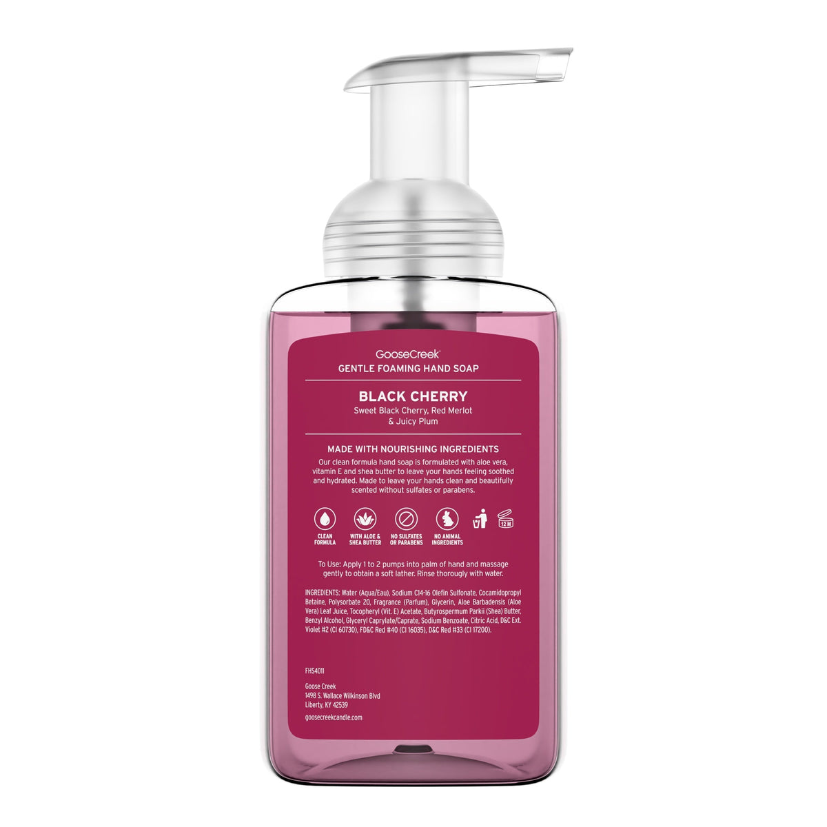 Black Cherry Lush Foaming Hand Soap
