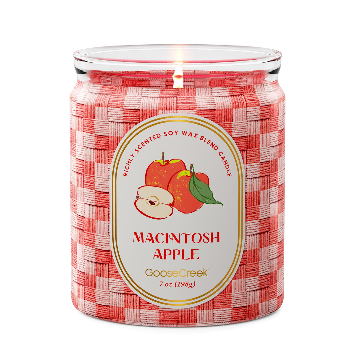 Macintosh Apple 7oz Single Wick Candle